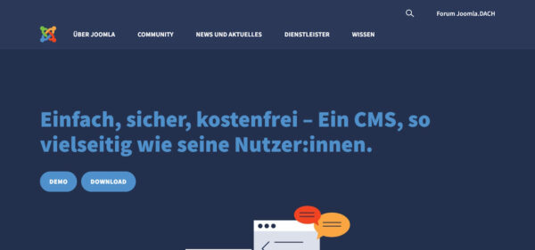 Joomla: Flexibilität und Vielseitigkeit im Vergleich zu WordPress